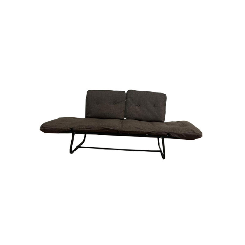 Violette Metal Frame Futon Loveseat
