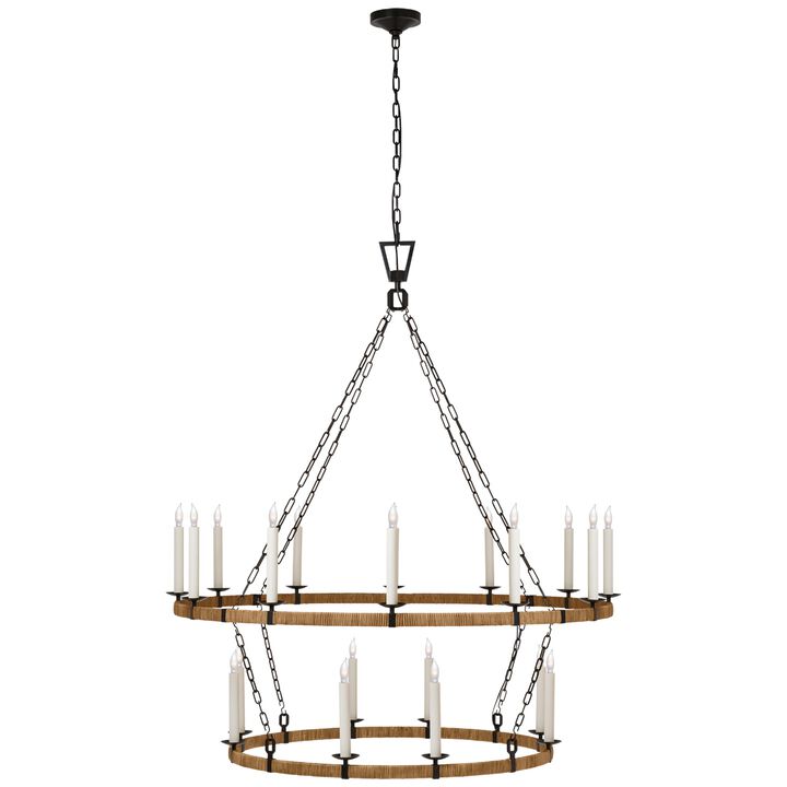 Darlana Extra Lrg 2Tier Chndlr