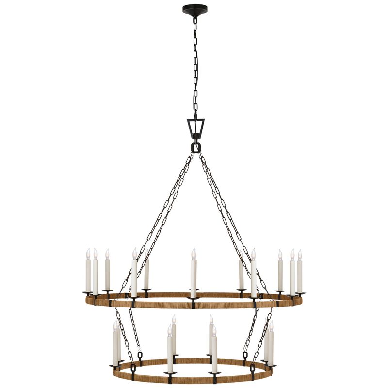 Darlana Extra Lrg 2Tier Chndlr