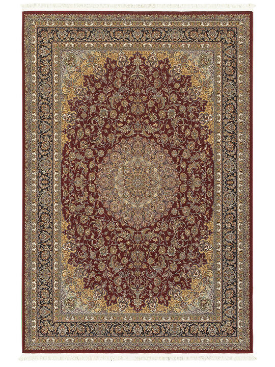 Masterpiece 3'10" x 5'5" Red Rug