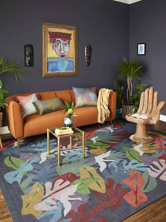 Pisolino PSO06 Forest/Fiesta 18" x 18" Sample Rug