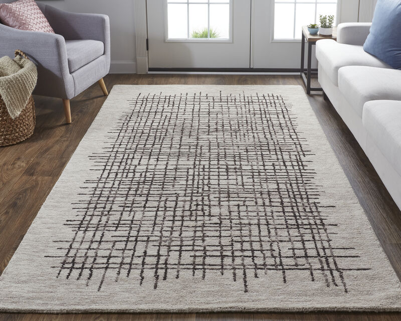 Maddox 8630F Tan/Ivory 9' x 12' Rug