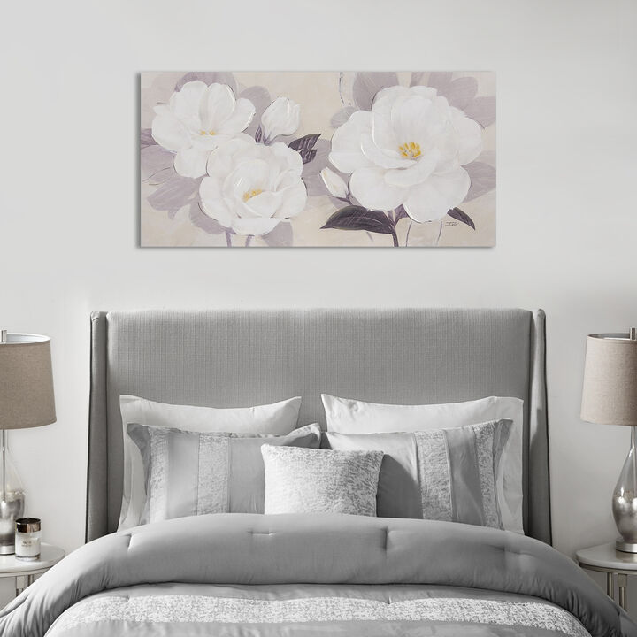 Gracie Mills Gerry Enchanting Elegance Embellished Canvas Wall Art