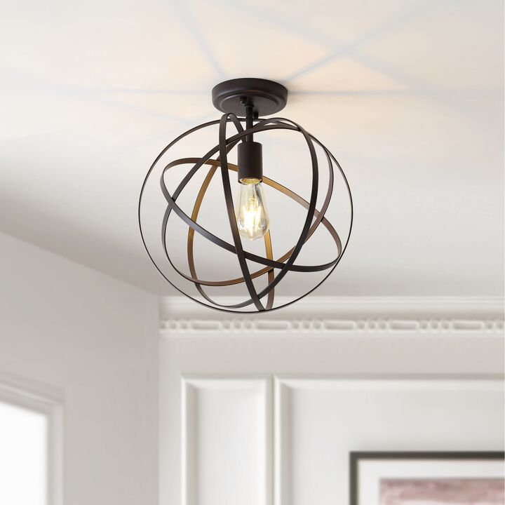 Alma Metal LED Flush Mount