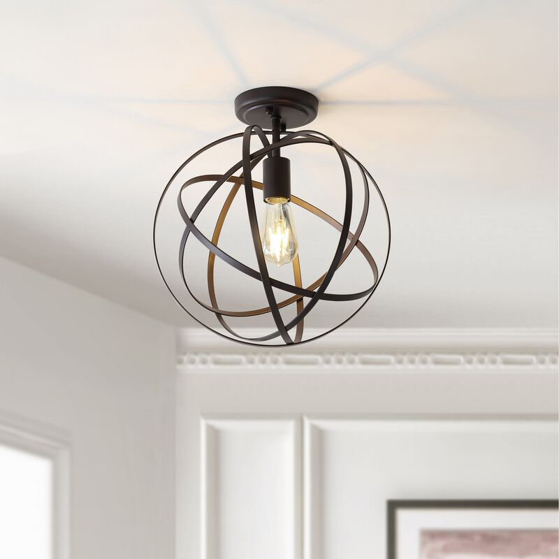 Alma Metal LED Flush Mount