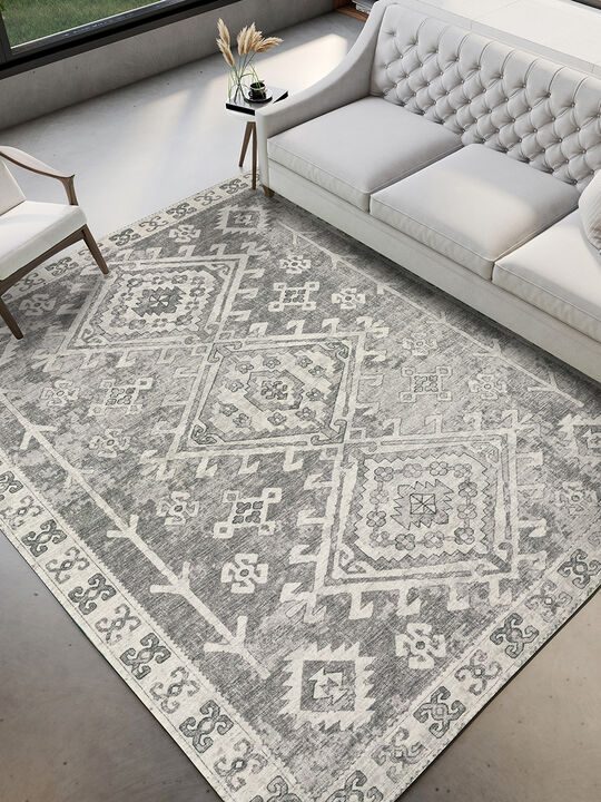 Brisbane BR2 Silver 8' x 10' Rug