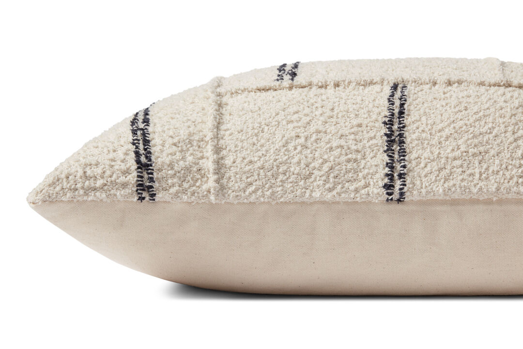 Susanna PMH0059 Ivory/Charcoal 13''x35'' Cover Only by Magnolia Home by Joanna Gaines x Loloi