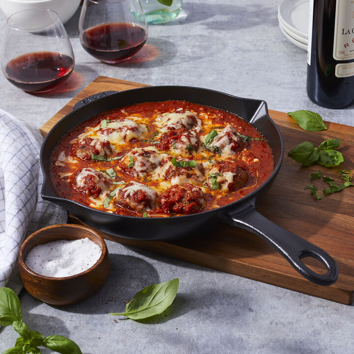 Staub Cast Iron 10-inch Fry Pan - Dark Blue