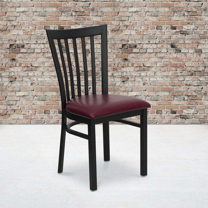 Metal Restaurant Chairs