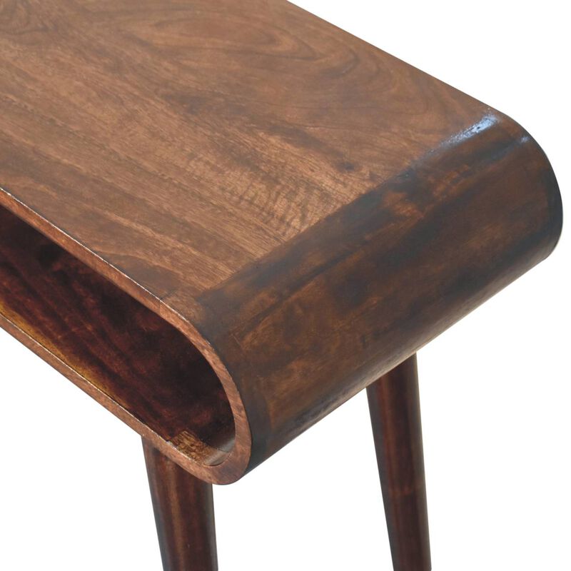 Artisan Furniture Solid Wood California Walnut Amaya Console Table