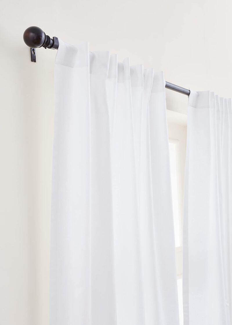 Solino Home 100% Pure Linen Cotton Linen Curtain Curtain