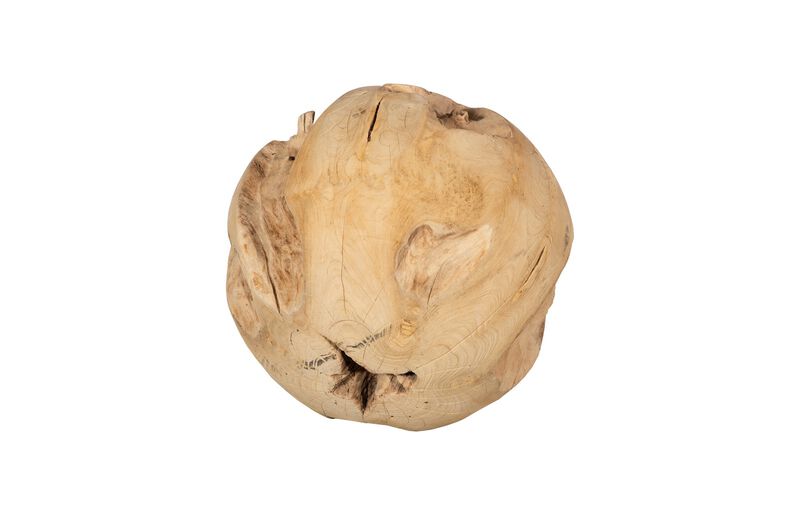 Teak Wood Large Ball
