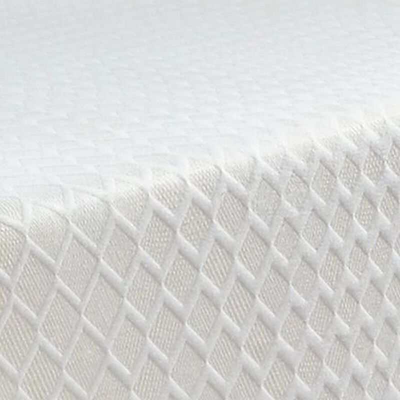 Jeny Queen Mattress, Cool Comfort Memory Foam, Stretch Cover 12 Inch - Benzara
