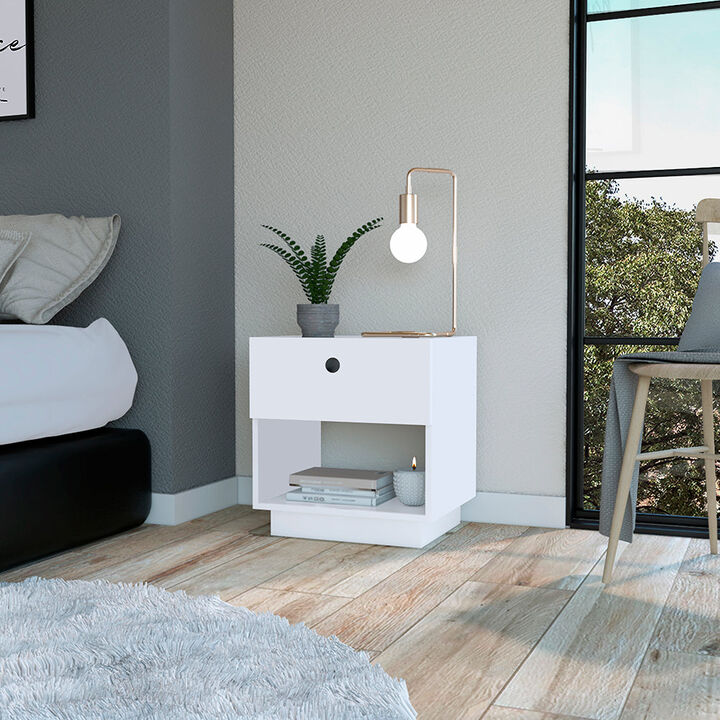 Nightstand Viliigili , Bedroom, White