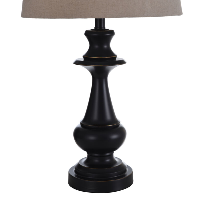 Bronze Metal Table Lamp (Set of 2)