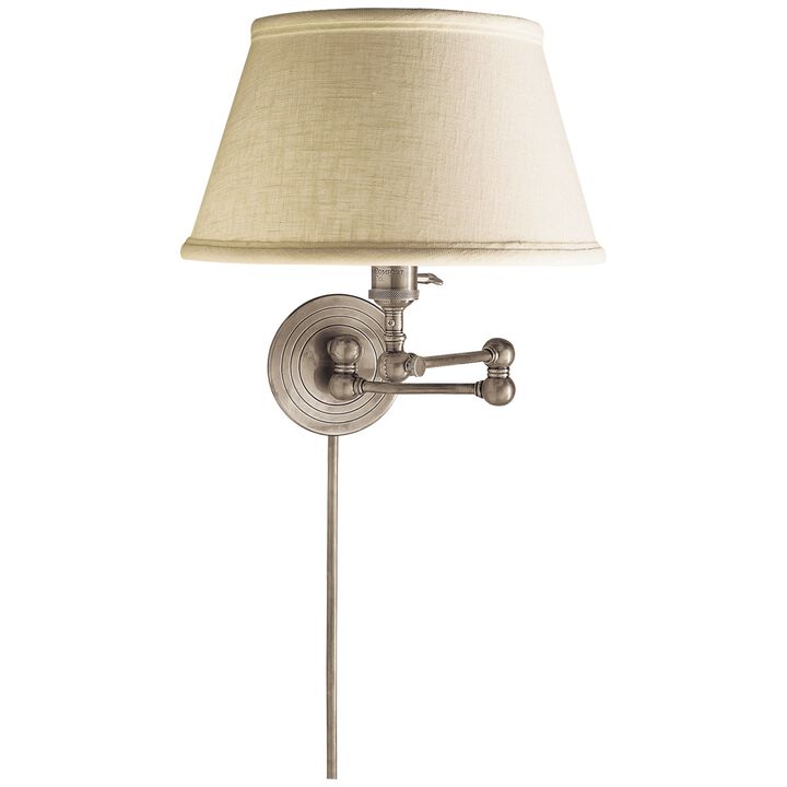 Boston Swing Arm in Antique Nickel