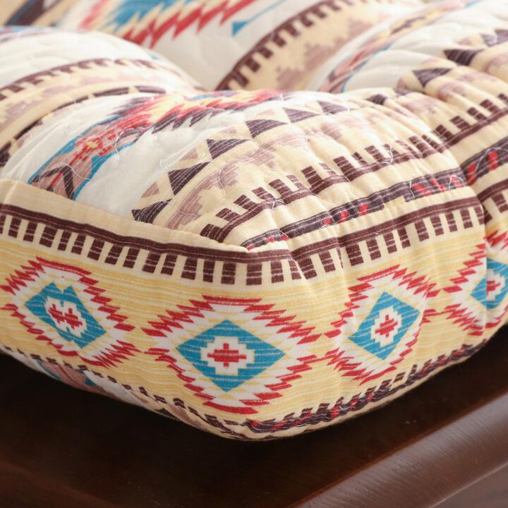 Barefoot Bungalow Phoenix Chair Pad Set - 4-Piece - 18x18", Tan
