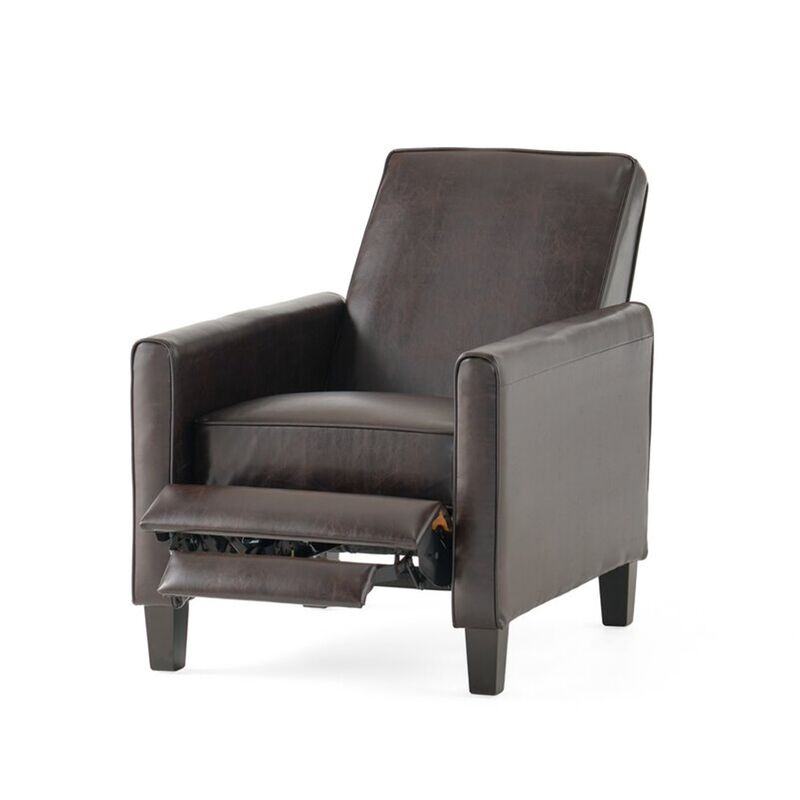 Merax PU Leather Push Back  Recliner Chair