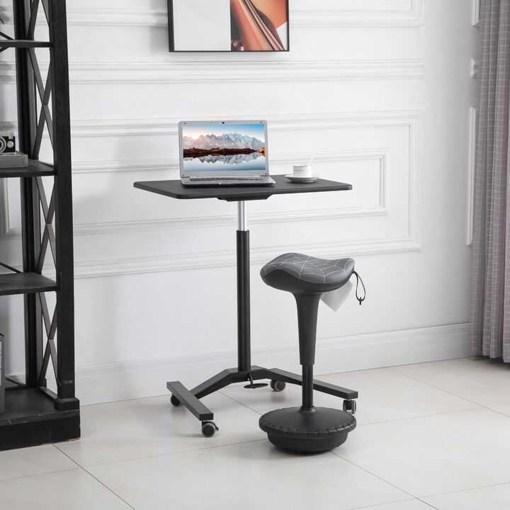 Gray Active Sitting: Wobble Standing Chair with Swivel Seat