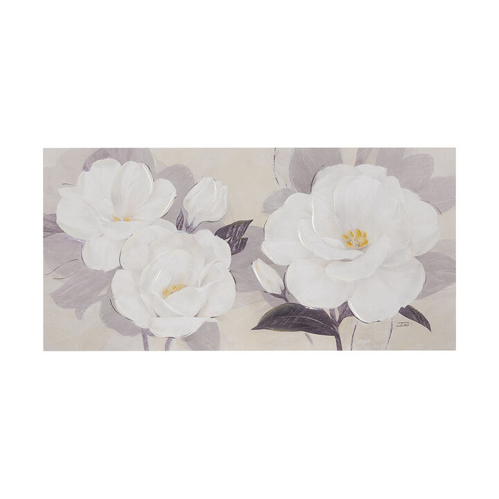 Gracie Mills Gerry Enchanting Elegance Embellished Canvas Wall Art