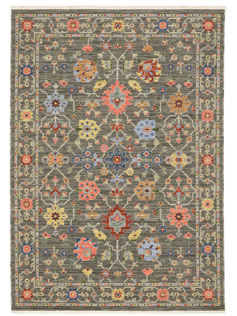 Lucca 3'3" x 5' Grey Rug