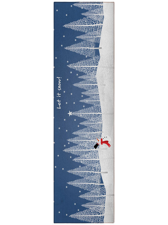Wonderland WN12 Navy 2'3" x 7'6" Rug