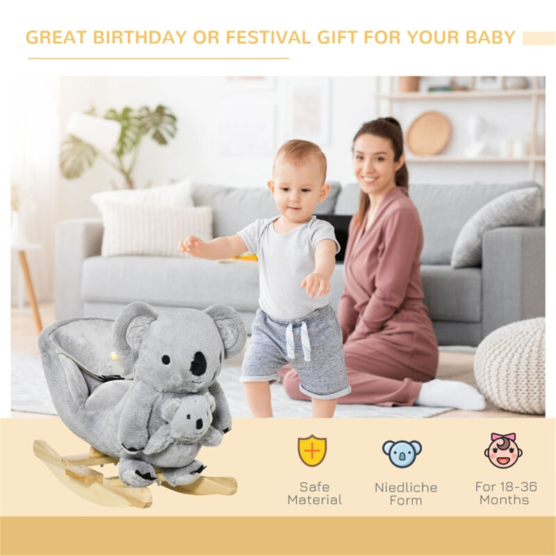 Baby Rocking Horse Safe & Fun Ride-On Toy for Toddlers and Kids