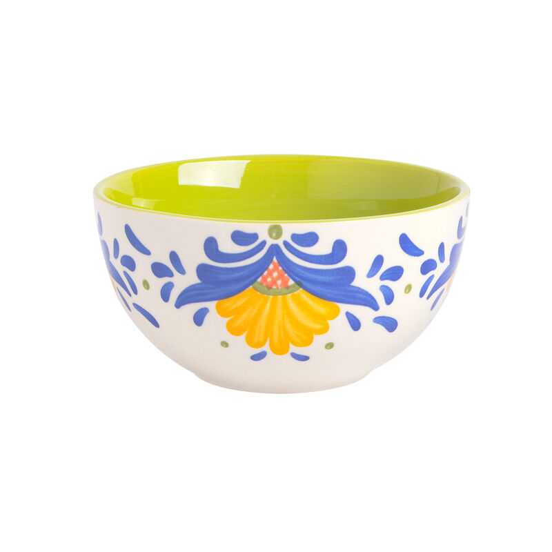 Laurie Gates Tierra 4 Piece 6 Inch Stoneware Cereal Bowl Set in Assorted Designs