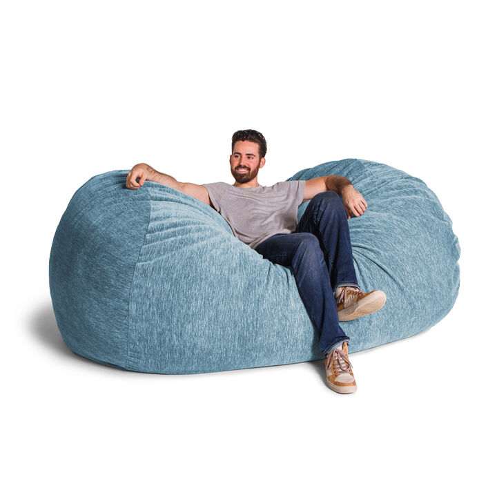 Jaxx 7 Foot Giant Bean Bag Sofa - Premium Chenille