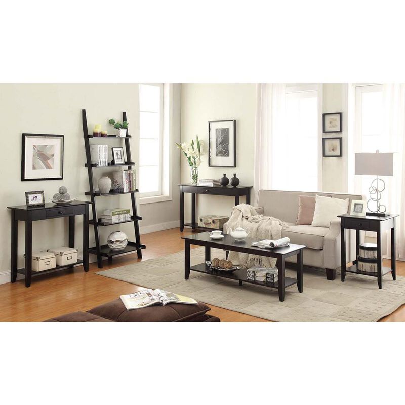 Convience Concept, Inc. American Heritage Hall Table with Drawer and Shelf