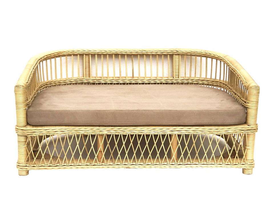 Euro Rattan Pet Bed
