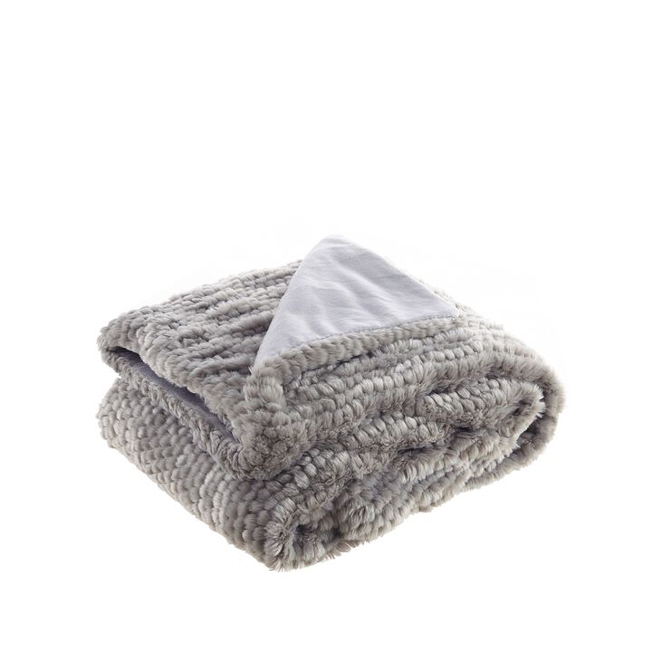 Inspired Home Baron Knit Throw 50"x60"