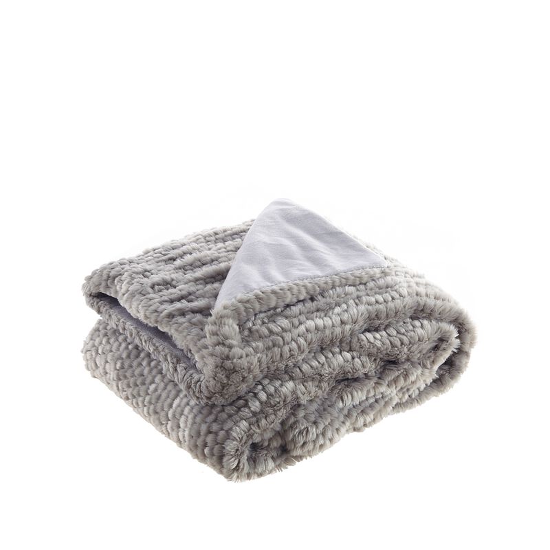 Inspired Home Baron Knit Throw 50"x60"