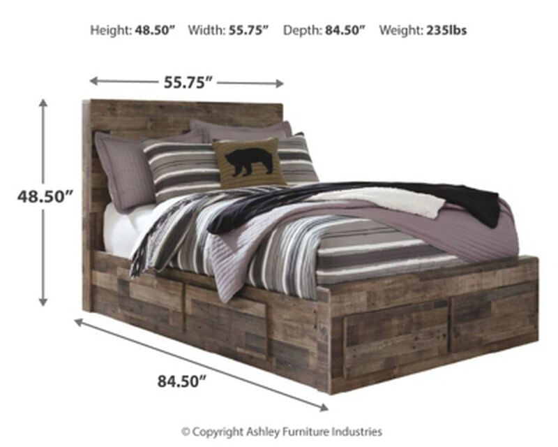 Derekson Full Panel Bed