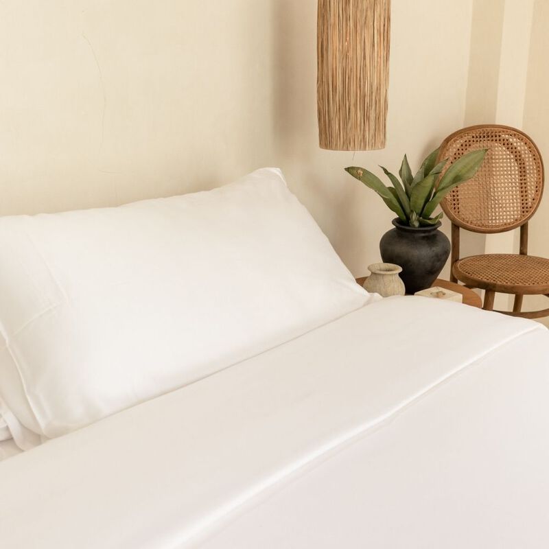 Organic Bamboo Sateen Duvet Cover Set