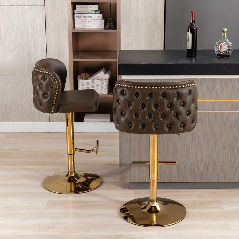 Swivel Barstools Stylish & Adjustable Counter Chairs for Kitchen & Bar