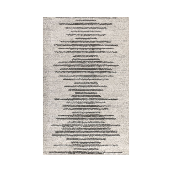 Aya Berber Stripe Geometric Area Rug