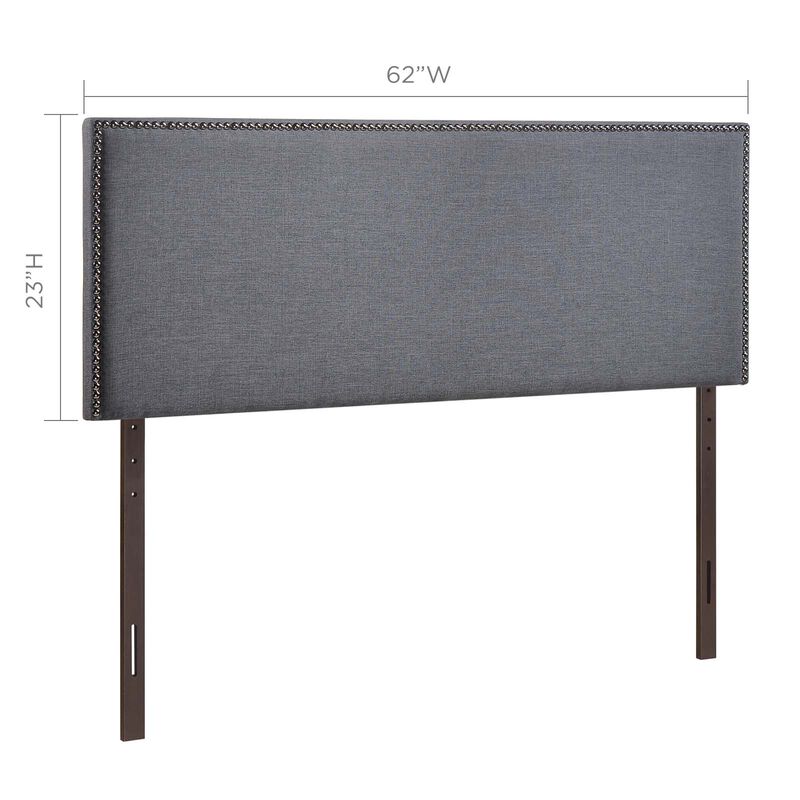 Modway - Region Nailhead Queen Upholstered Headboard