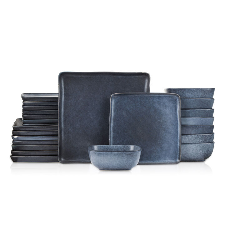 Stone Lain Jonny Stoneware 24 Piece Dinnerware Set
