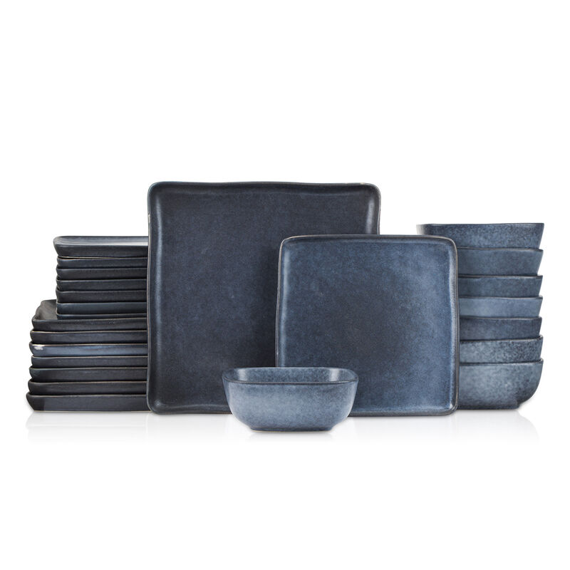Stone Lain Jonny Stoneware 24 Piece Dinnerware Set