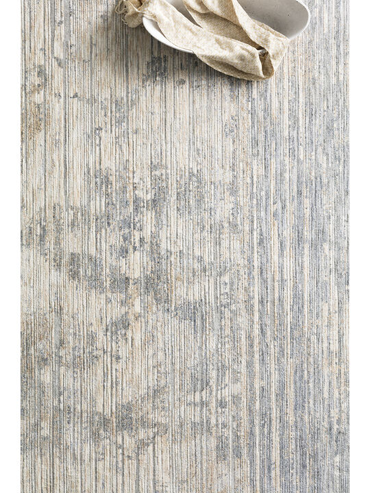 Pandora PAN06 Ivory/Blue 6'3" x 8'10" Rug