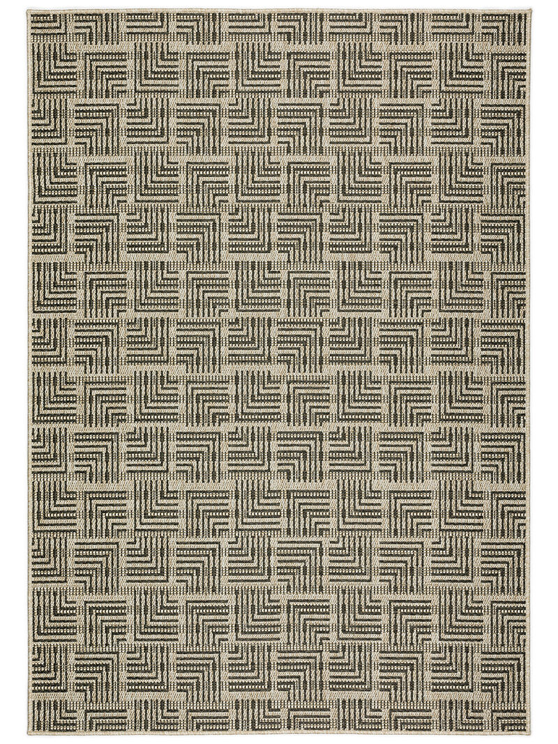 Bali BB10 Charcoal 3' x 5' Rug