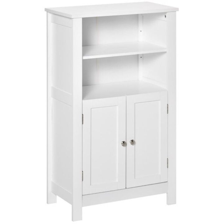 Bathroom Storage Cabinet with Shelves & Doors for Organized Bathroom Essentials