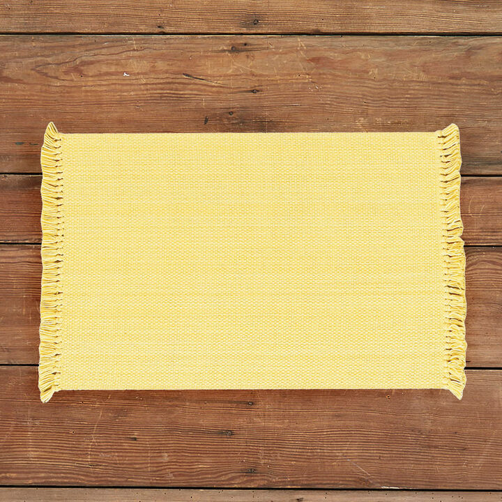 Park Designs Butter Casual Classics Placemat Set of 4