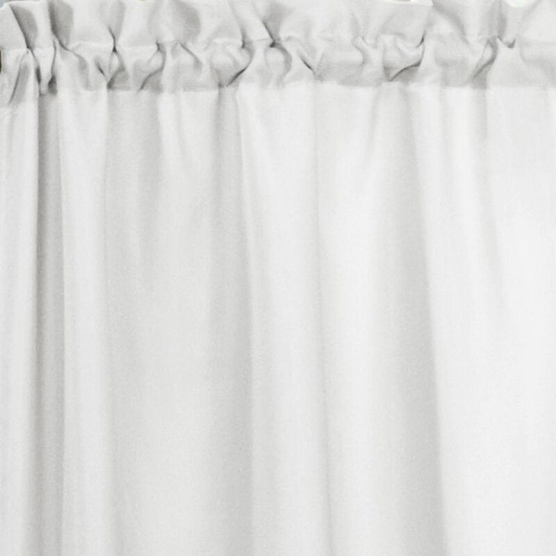 Thermavoile Rhapsody Lined Light Filtering Thermal Barrier Curtains Rod Pocket Curtain Tiers Pair Each 54" x 24"