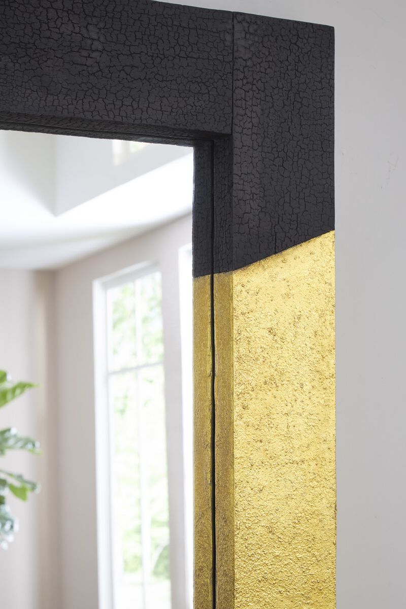 Scorched Rectangle Mirror