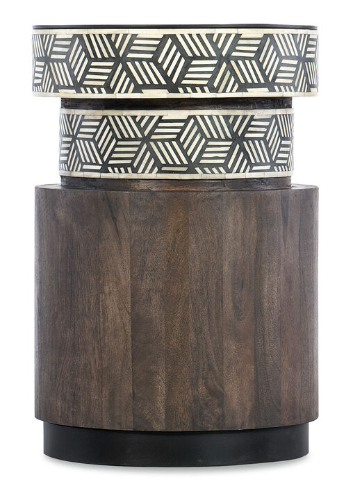 Commerce and Market Vector Round Side Table