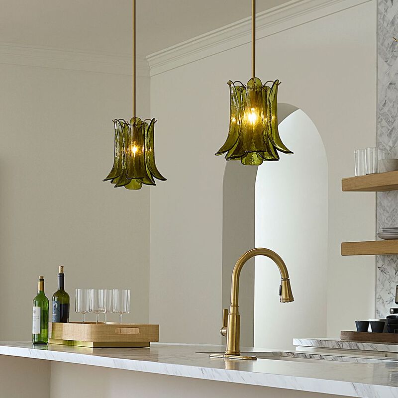 Cala 1-Light Glass Pendant