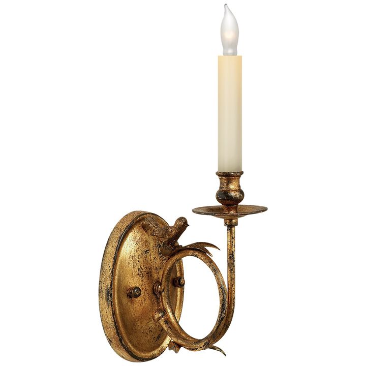 Perching Bird Sconce