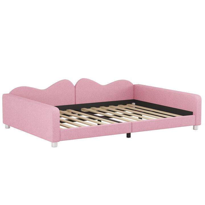 Merax Sherpa Fabric Sofa Bed Daybed